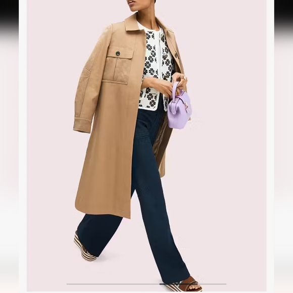 Kate Spade Spade Tweed Jacket, Sz 2 - Picture 4 of 9